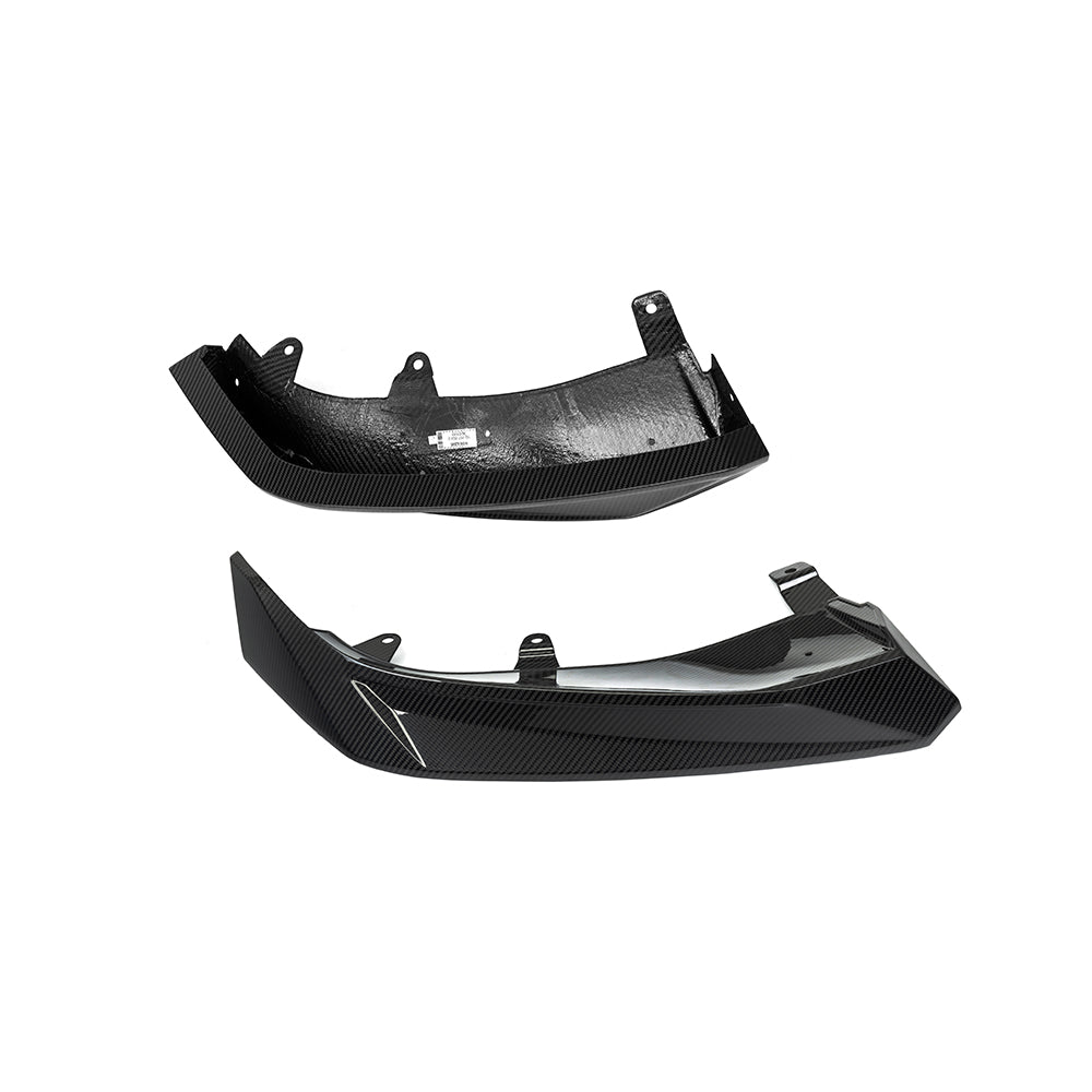 SOOQOO BMW X7 G07 LCI Front Lip In Gloss Carbon
