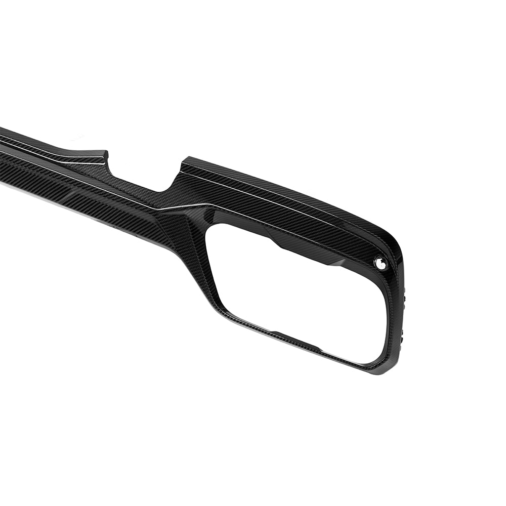 SOOQOO BMW X7 G07 Rear Diffuser In Gloss Carbon