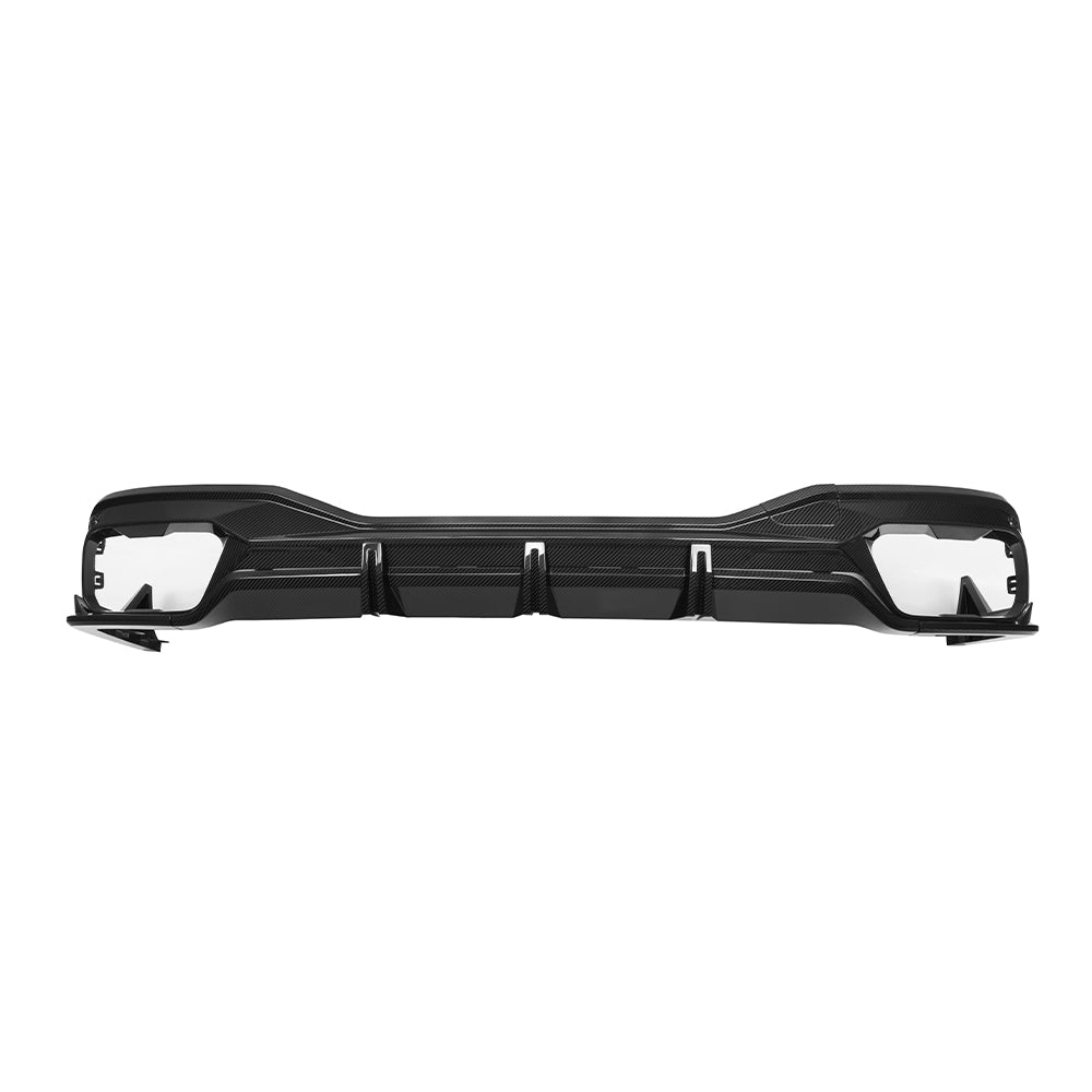 SOOQOO BMW X7 G07 Rear Diffuser In Gloss Carbon