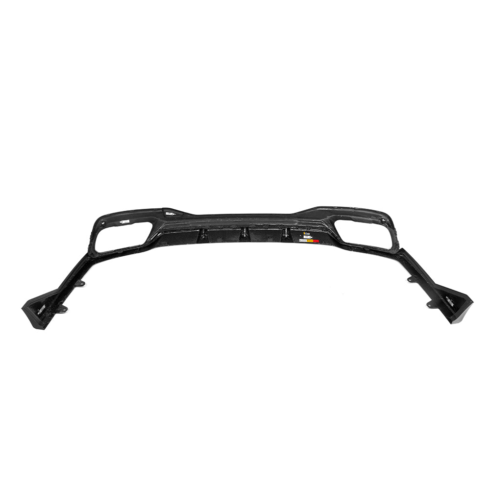 SOOQOO BMW X7 G07 Rear Diffuser In Gloss Carbon
