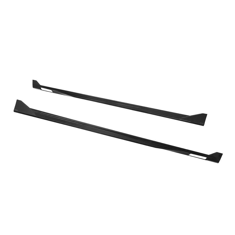 SOOQOO BMW X7 G07 Side Skirt In Gloss Carbon