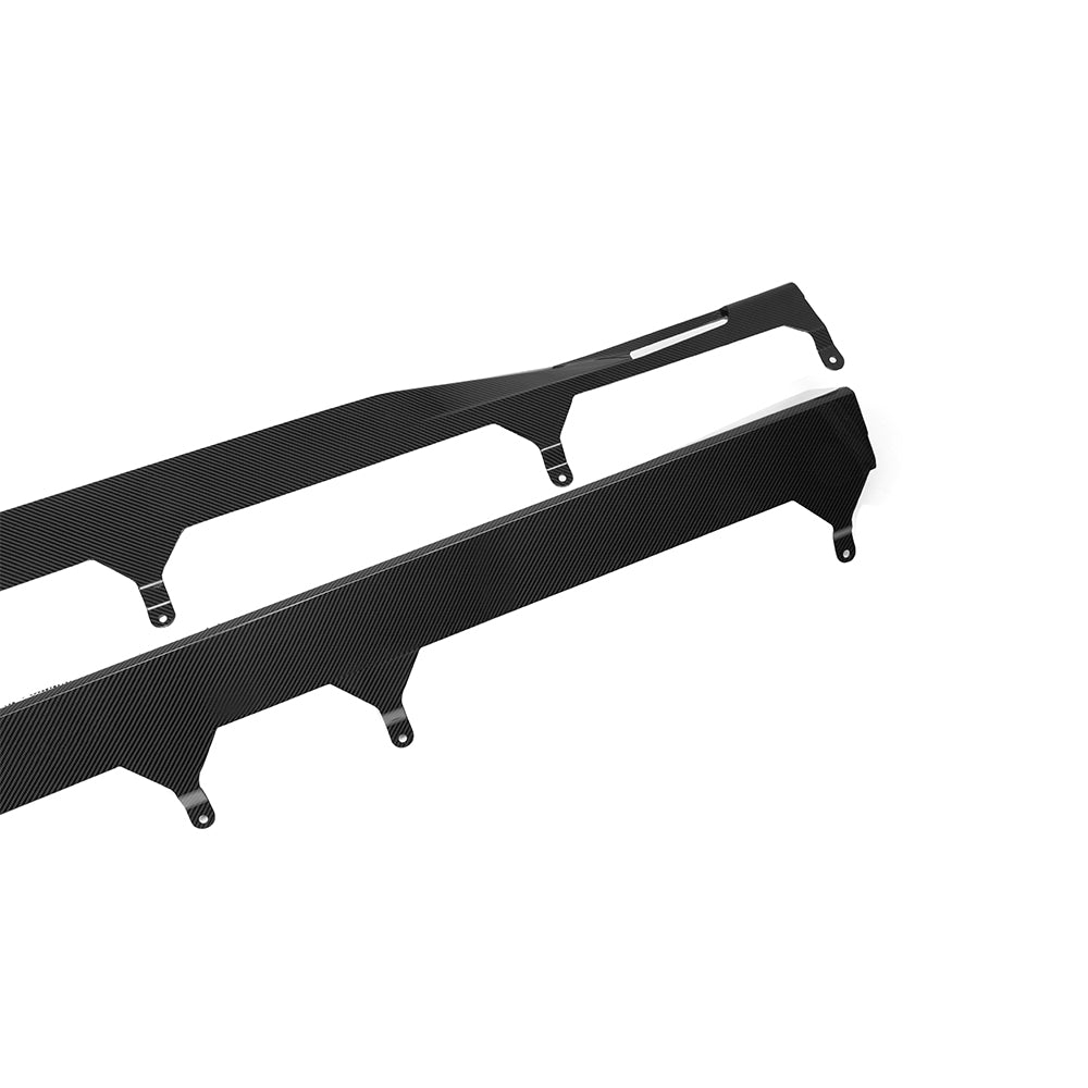 SOOQOO BMW X7 G07 Side Skirt In Gloss Carbon