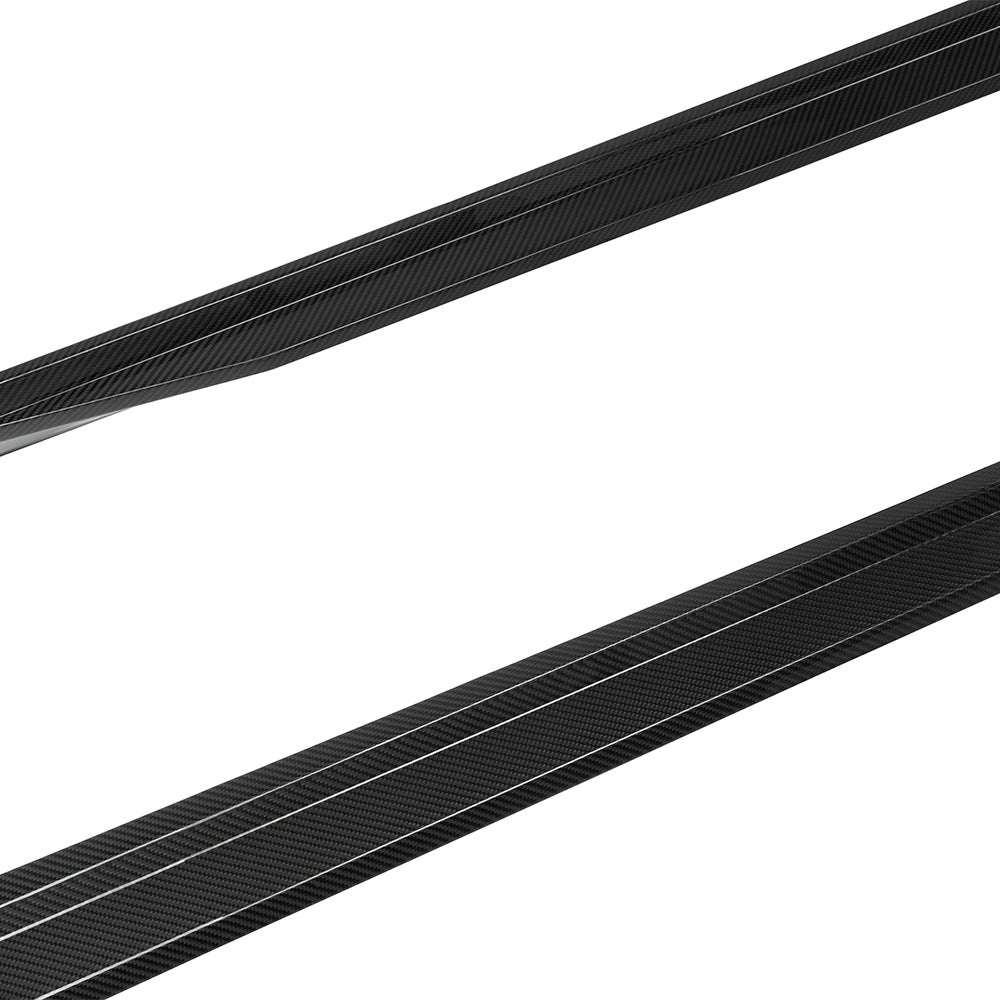 SOOQOO BMW X7 G07 Side Skirt In Gloss Carbon