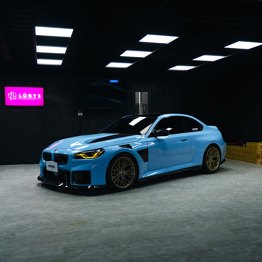 SOOQOO BMW M2 G87 Side Fenders In White Primer Finish