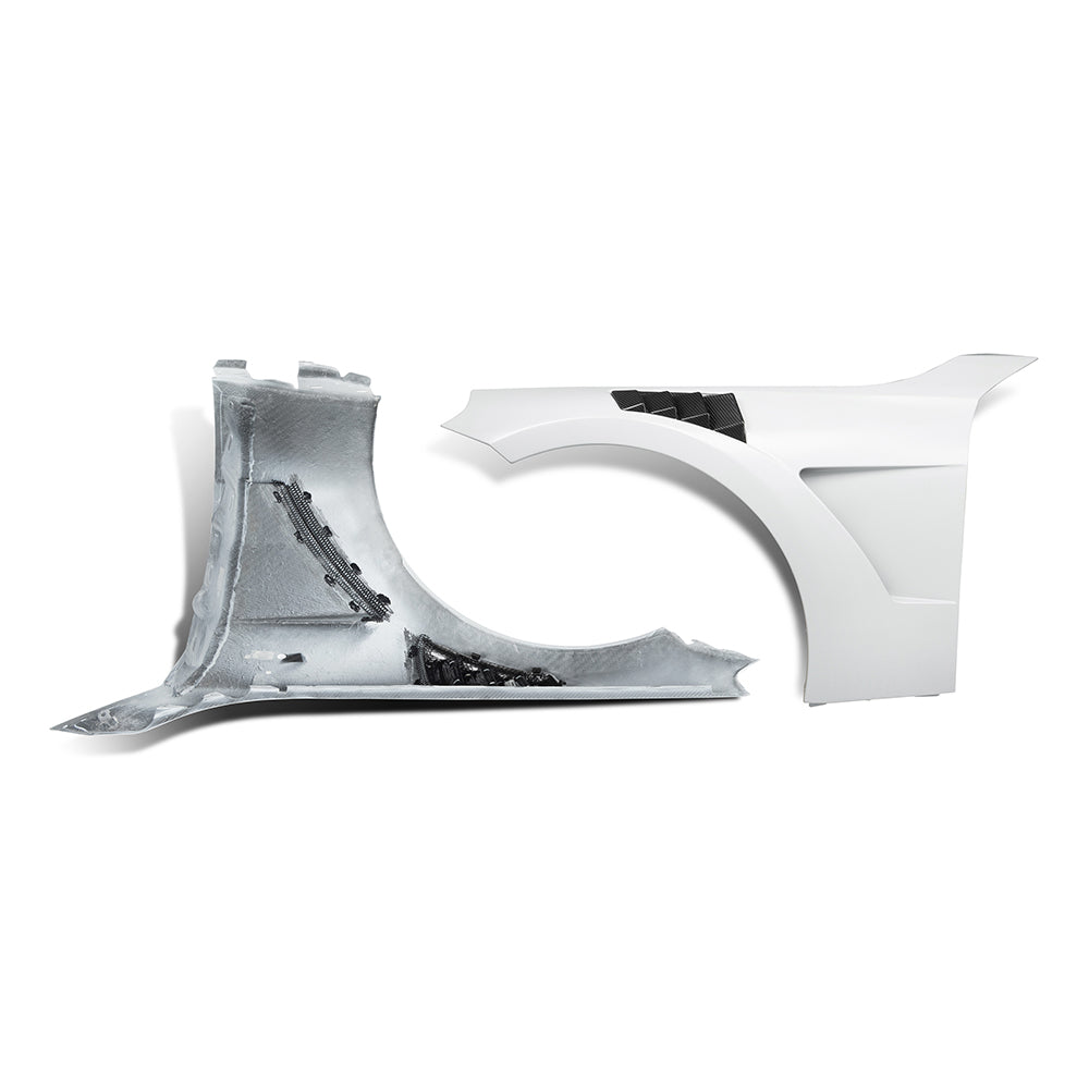 SOOQOO BMW M2 G87 Side Fenders In White Primer Finish