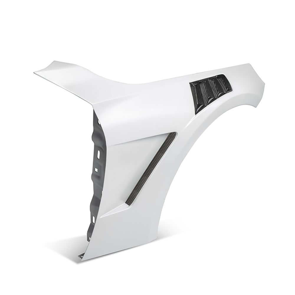 SOOQOO BMW M2 G87 Side Fenders In White Primer Finish