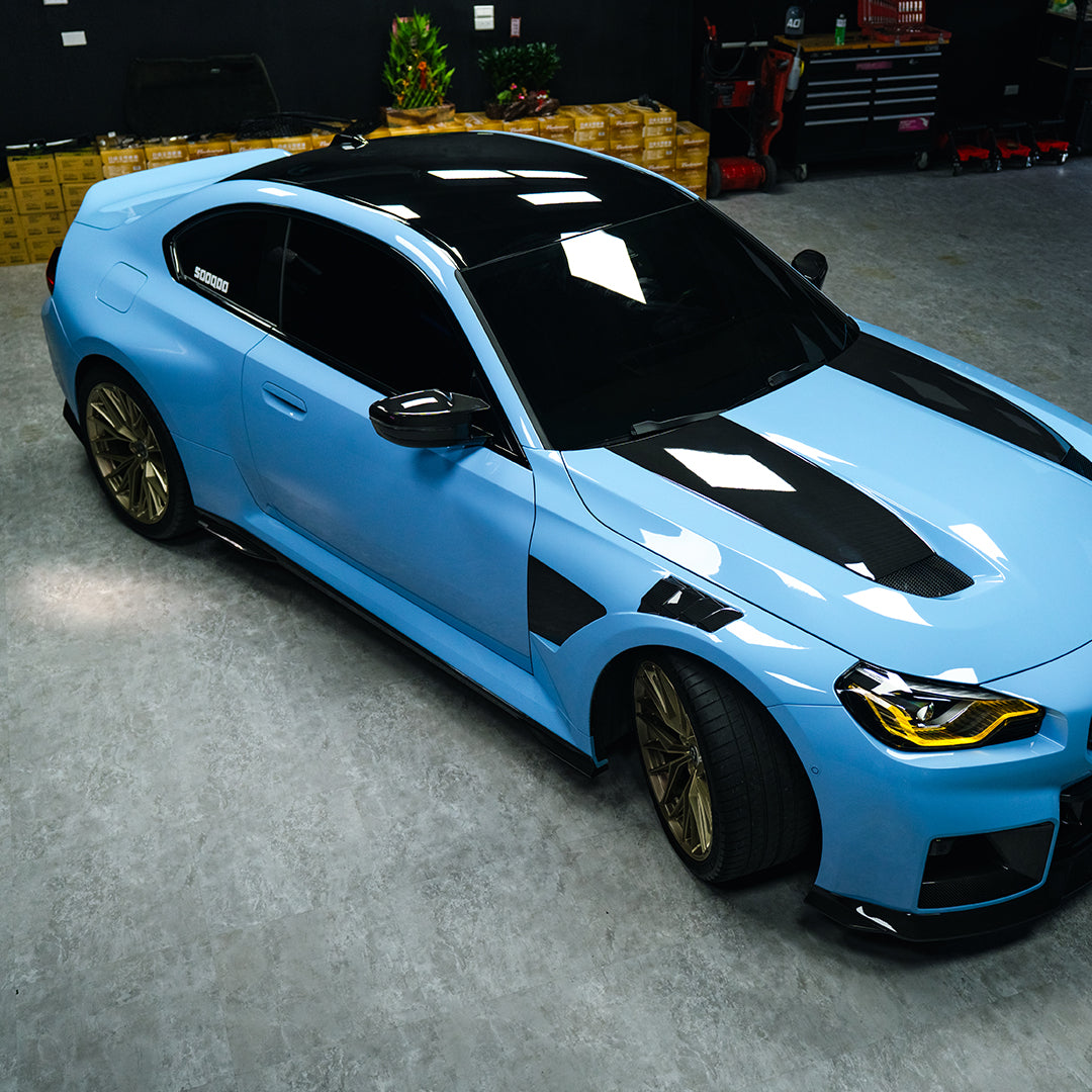 SOOQOO BMW M2 G87 Side Fenders In White Primer Finish