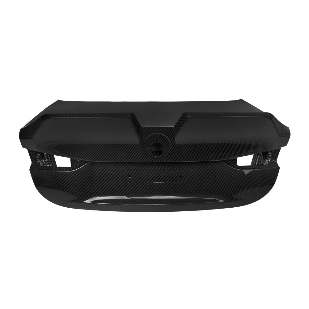 SOOQOO BMW M3 G80 Rear Trunk Lid In Gloss Carbon