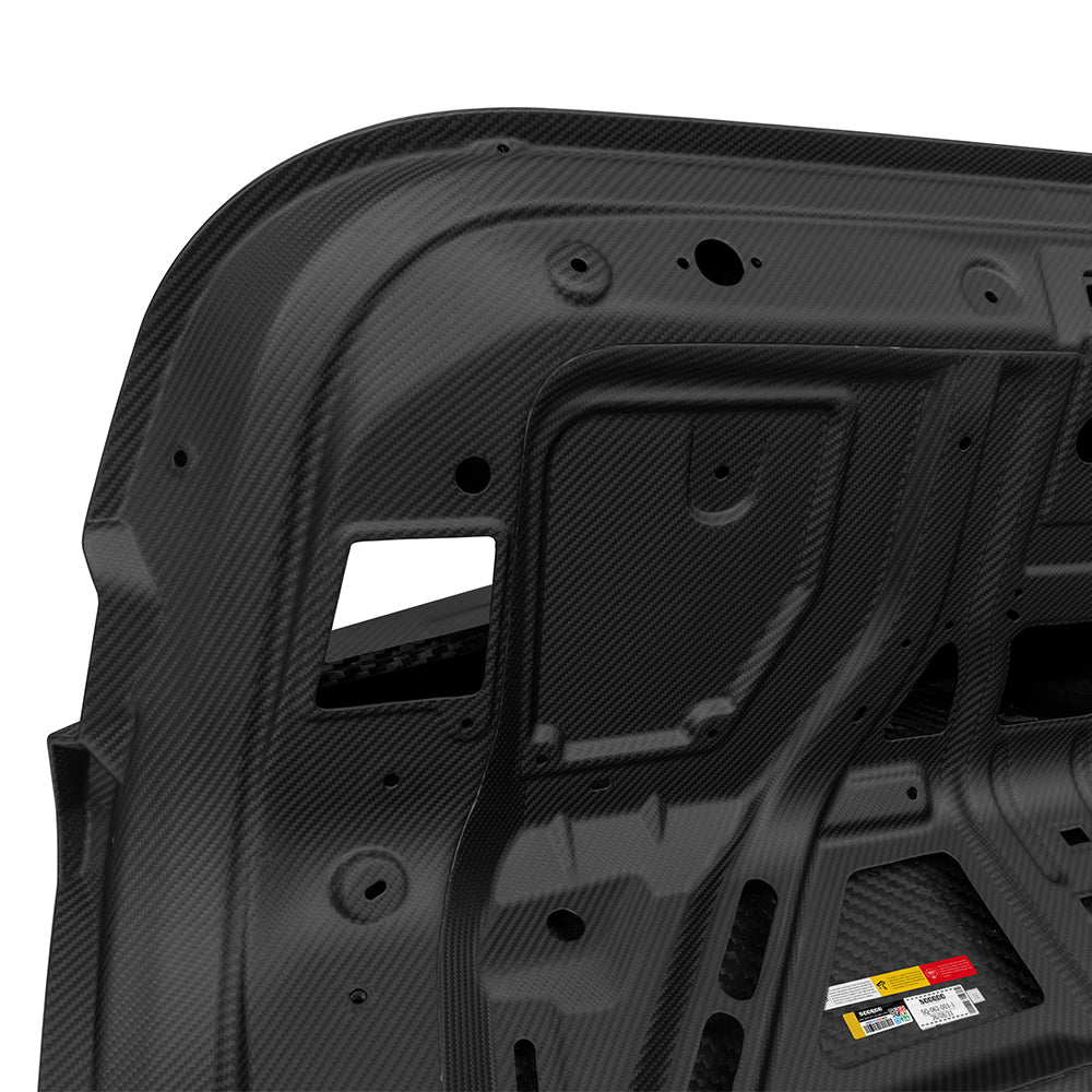 SOOQOO BMW M3 G80 Rear Trunk Lid In Gloss Carbon