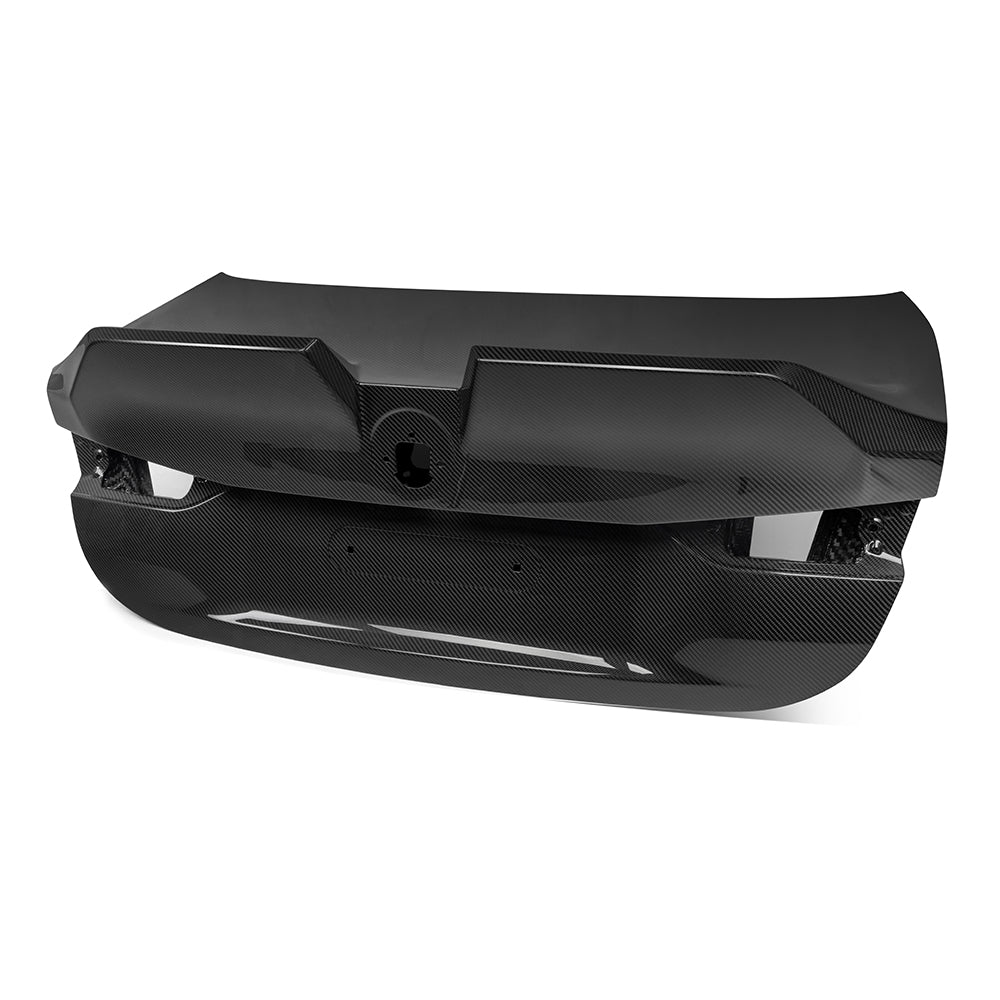 SOOQOO BMW M3 G80 Rear Trunk Lid In Gloss Carbon