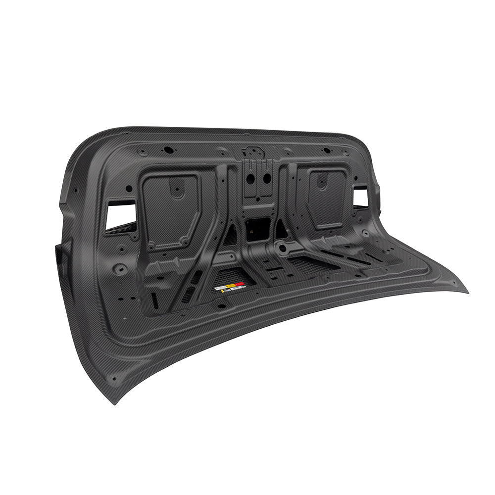 SOOQOO BMW M3 G80 Rear Trunk Lid In Gloss Carbon