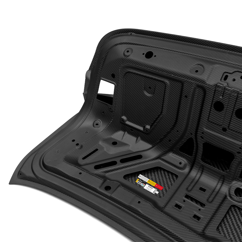 SOOQOO BMW M3 G80 Rear Trunk Lid In Gloss Carbon