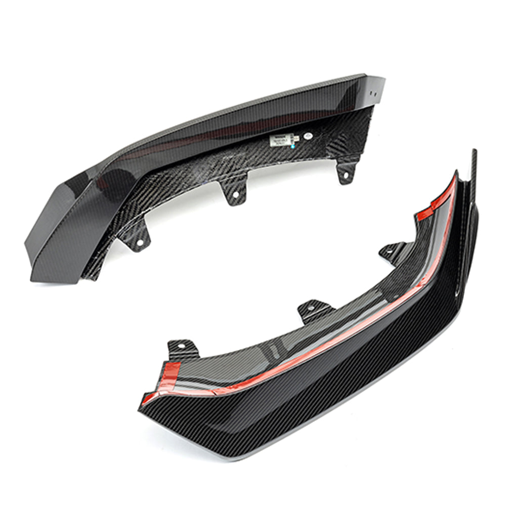 SOOQOO BMW X6 G06 PRE-LCI Front Lip In Prepreg Carbon Fiber