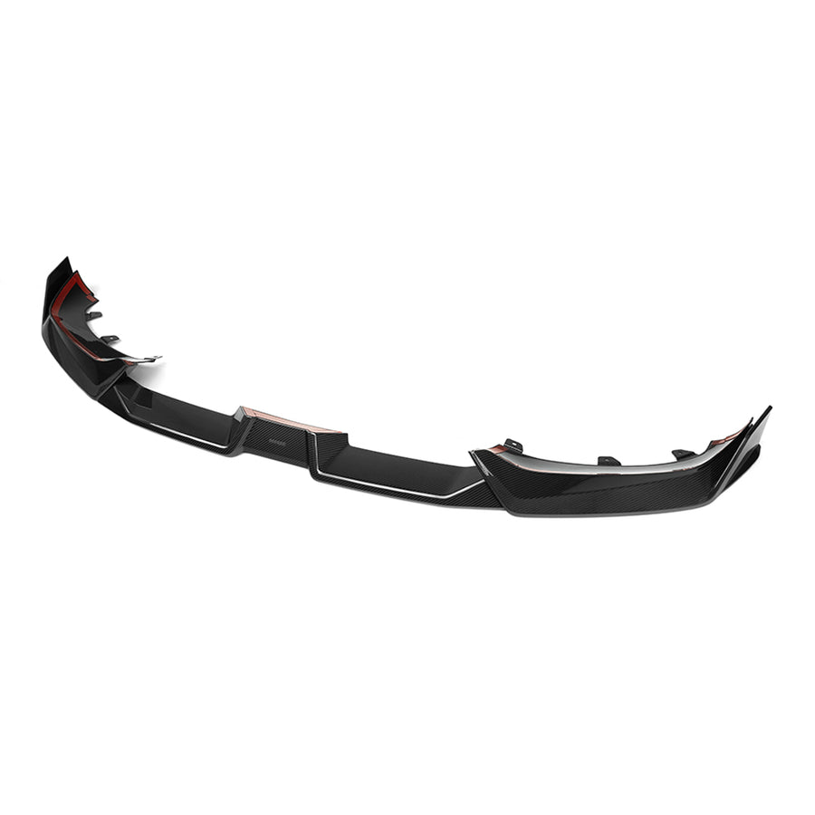 SOOQOO BMW X6 G06 PRE-LCI Front Lip In Prepreg Carbon Fiber