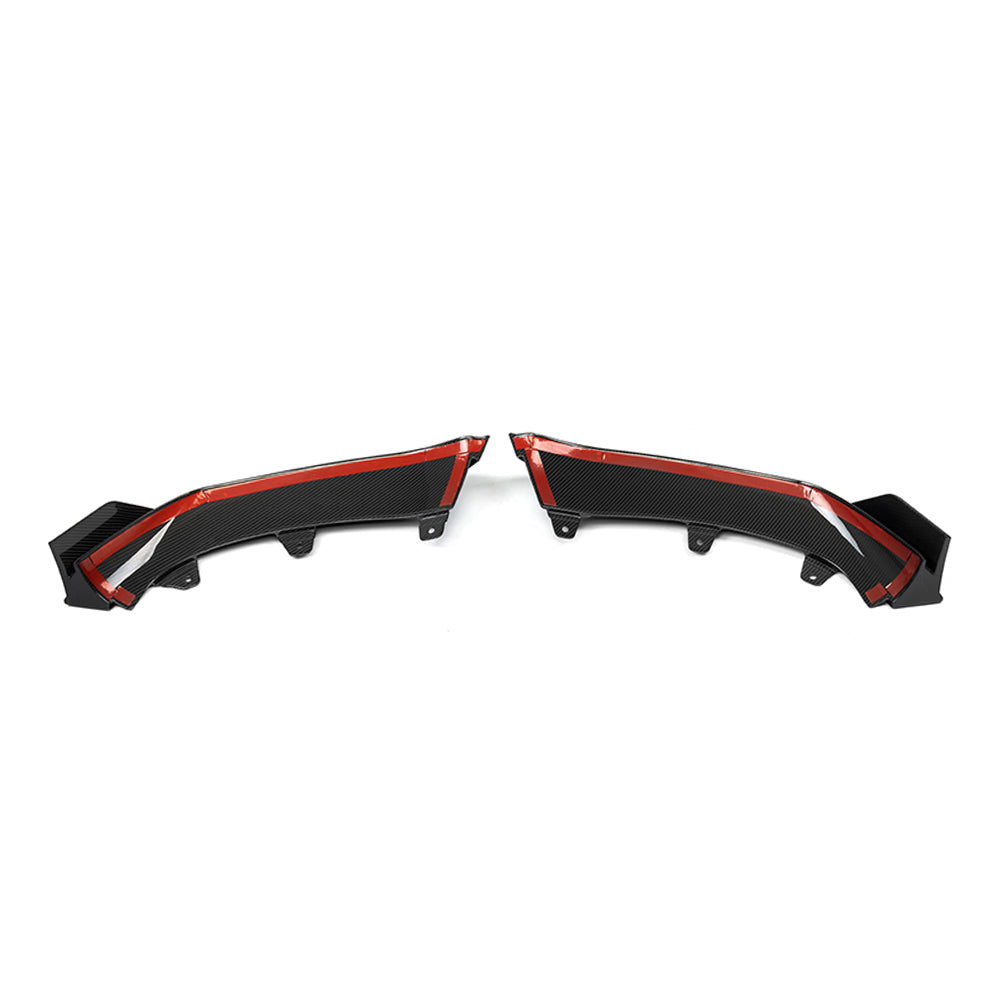 SOOQOO BMW X6 G06 PRE-LCI Front Lip In Prepreg Carbon Fiber
