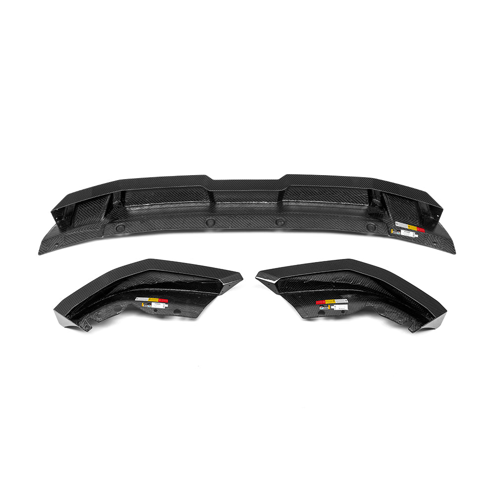 SOOQOO BMW XM G09 Front Lip In Prepreg Carbon Fiber