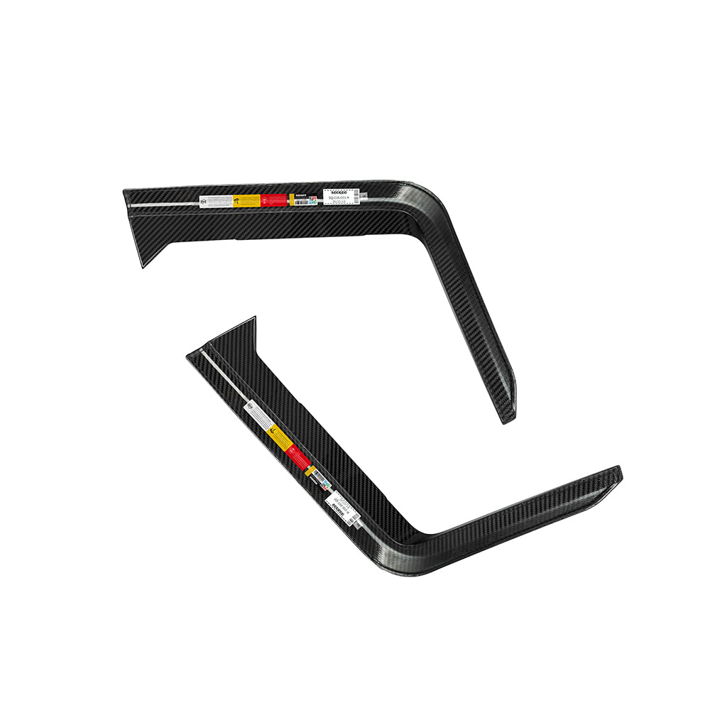 SOOQOO BMW XM G09 Rear Bumper Insert In Prepreg Carbon Fiber