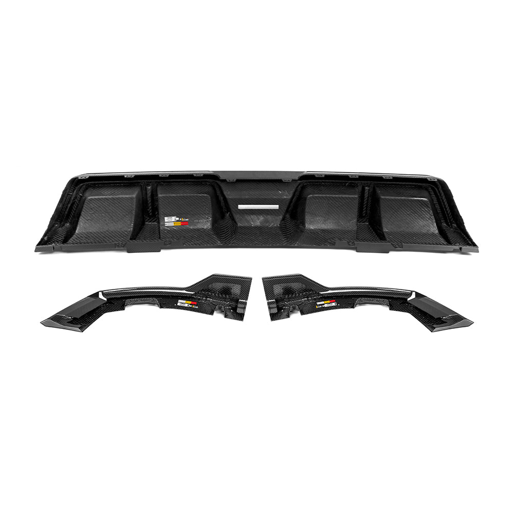 SOOQOO BMW XM G09 Rear Diffuser In Prepreg Carbon Fiber