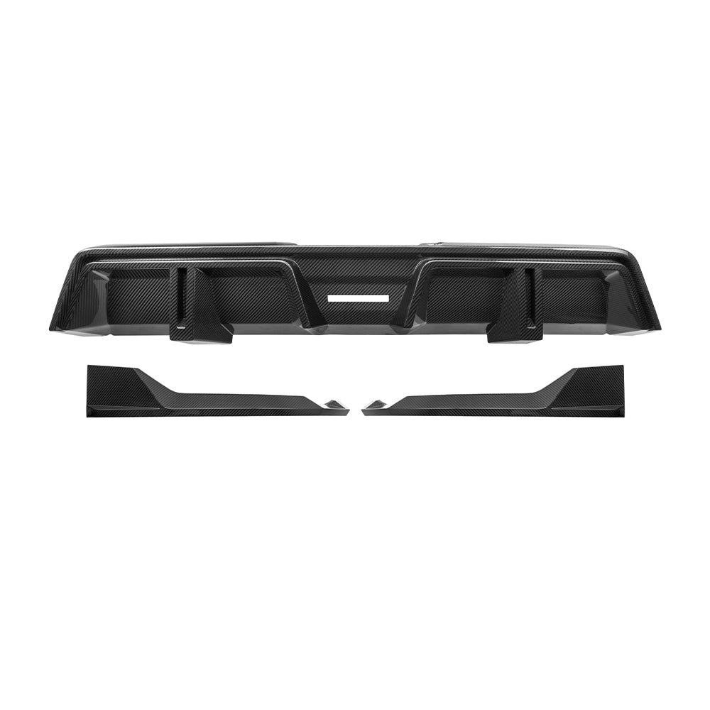 SOOQOO BMW XM G09 Rear Diffuser In Prepreg Carbon Fiber