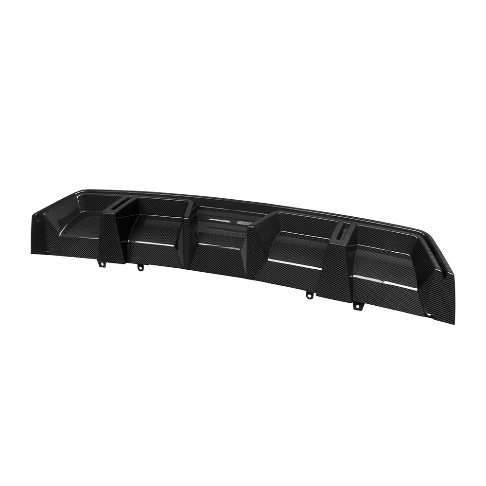 SOOQOO BMW XM G09 Rear Diffuser In Prepreg Carbon Fiber
