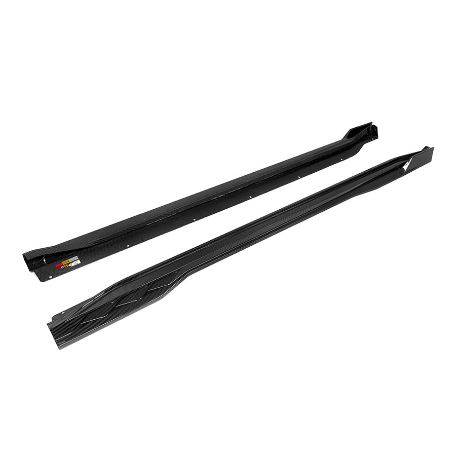 SOOQOO BMW XM G09 Side Skirt In Prepreg Carbon Fiber